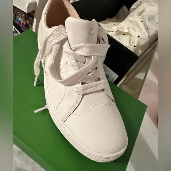 Kate spade leather sneakers Fez size 11 NIB - Picture 4 of 9